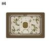 Tappetino Scolapiatti da Cucina Vintage Tappetini Super Assorbenti per Cucina Tappetino Scolapiatti per Piano di Lavoro Caffè Piatti Tappeto per Pavimento Bagno Tovaglietta per Tavola