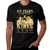 59 Jahre 1964 2023 die Kinks Unterschriften danke für die Erinnerungen T-Shirt Arbeitskleidung Tee
