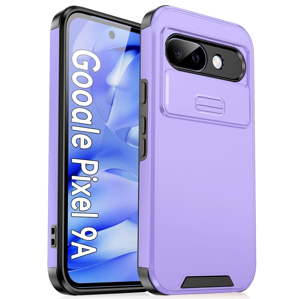 Shockproof Hybrid Dual Layer Defender Cover For Google Pixel 9 Pro XL 9A 8 8A 7 6A Slide Camera Protetion PC+TPU Rugged Funda