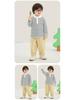 Kaka Panda Kids' Long Sleeve Polo Neck T-Shirt - Boys’/Girls’ Spring/Autumn Base Layer