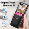 For Motorola Razr 60/50 5G Case Kickstand Retro Leather Back Cover with Card Holder