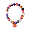 Pet Halloween Beaded Collar with Random Color Beads for Dogs Cats Festival Party