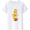 Fashion Cartoon Simpson Cotton Tshirt Summer Blouses Ladies Unisex White Tees Tops Short Sleeve Blouses Women Y2K Tshirt