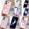 Cute Rainbow Unicorn Case For Xiaomi Redmi Note 13 8 9 10 11 12 Pro 12S 11S 10S 9S Redmi 13C 9C 10C 12C Cover