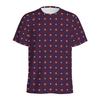 Colorful Star Graphic T-shirt For Men 3D Printed Pentagram T Shirt Casual Tops Short Sleeves Street Loose Round Neck Tee Shirts