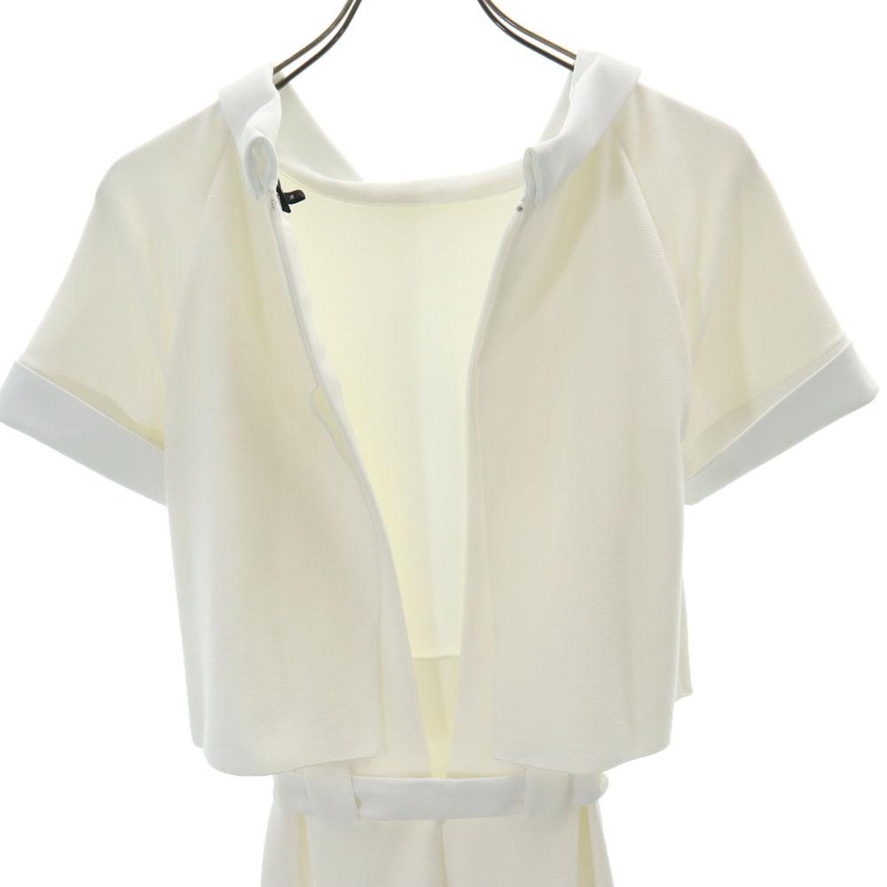 Emporio Armani Short sleeve Layered one piece 36 white Women Used