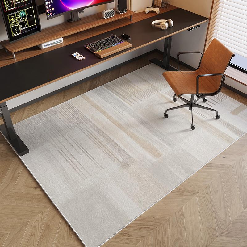 VIKAMA Study Roller Chair Carpet Bedroom Office Computer Chair Floor Mat Living Room Coffee Table Mat Home Decoration