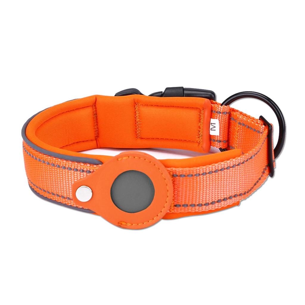 Airtag Pet Collar Cover: Anti-Lost Positioning Protective Dog Collar.