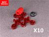 MOC Bricks Liquid blood Round 1x1 3062b Educational Building Blocks Action Figure Toy Kids toys gifts