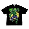 Marvel Hulk T-shirt Features a Retro Ultimate Edition Comic Print with a Fierce Leaping Pose for Loyal Marvel Fans