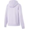 Li Ning Confortable Décontracté Couleur Unie Polaire à Capuche Zippé Cardigan Sweat-shirt Femmes sweatshirts Sel Marin-Violet AWDU632-2