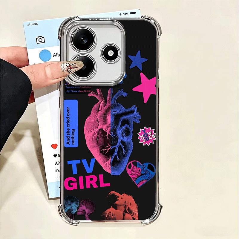 

TV Girl Album Soft Phone Case For Xiaomi Poco X7 X8 Pro Max X6 X5 X3 F8 Ultra F7 M8 M7 M5S Redmi 15C 15A 15 14C 13C 12C 13 12 Xiaomi Redmi 15