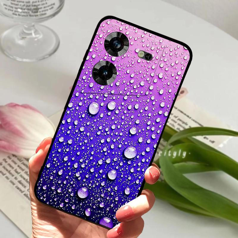 Para Capa Tecno Pova 5 À Prova de Choque Silicone TPU Macio Capa de Telefone Para Tecno Pova 5 Pova5 Funda Nova Capa Cartoon Protetora Coque