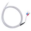 BERM K Type Thermocouple High Accuracy PT100 Temperature Transducer Probe 0‑200℃ 1 Meter Length