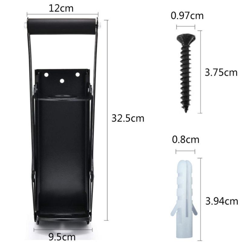 Drtič plechovek a otvírák na lahve 16 uncí Odolná ocelová gumová rukojeť Drtič Kuchyň pro plechovky od sody a piva Lahve Recyklační nástroj