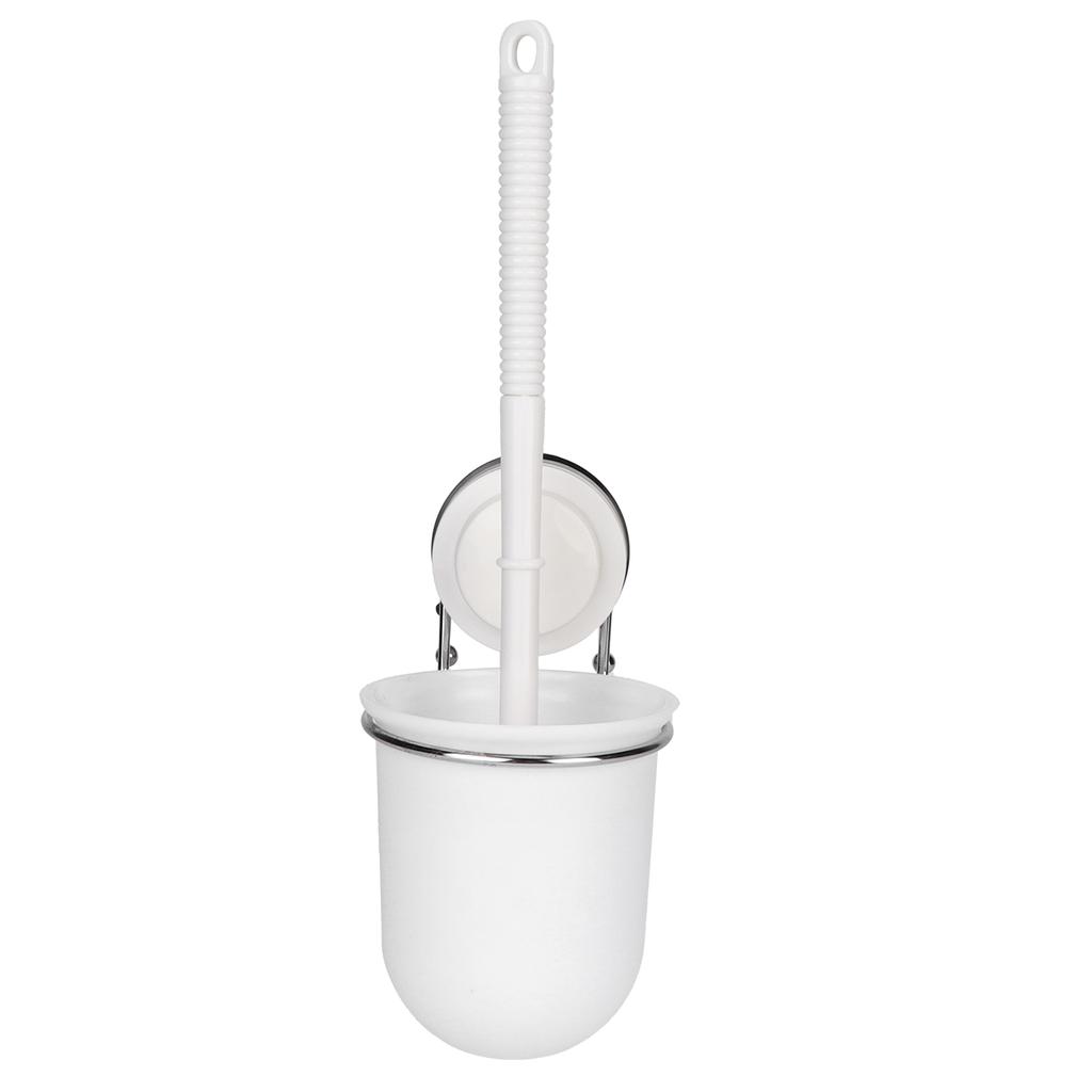 Toilet Brush and Holder WallMounted Toilet Bowl Brush Set Bathroom Cleaning Kit for Bathroom