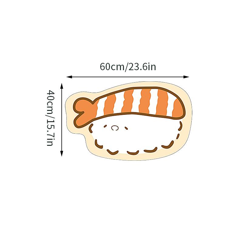 Cartoon Brot Küche Boden Matte Anti Slip Kawaii Küche Teppich Wohnzimmer Schlafzimmer Eingang Fußmatte Hause Schlafsaal Dekor Tapis