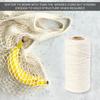 100M Cotton Thread 1mm DIY Handicraft Knitting Tassel Tapestry Macrame Rope  Multi-purpose Kitchen Cooking Food Binding Rope