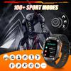 KR80 Smartwatch with Heart Rate Monitor, Bluetooth Calling, Compass & Sports Features