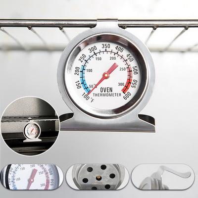 Edelstahl Backofen Kocher Thermometer Temperaturanzeige 50-300℃ Thermometer Grill Temperaturanzeige für Heimküche Essen