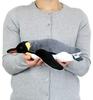 Calorata Gentoo Penguin Plush Toy Realistic Penguin Animal Toy Doll Gift Present Birthday Christmas Present (Standing, Parent/Soft Touch) (Twice