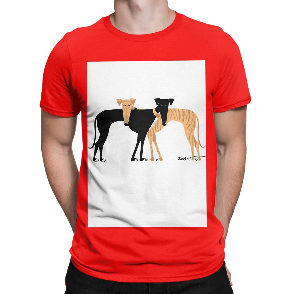 Head Rest Brindle Hound Funny 100 Cotton Tshirt Whippet Tees Tops For Unisex