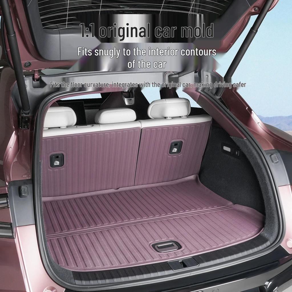 Compatible Xiaomi YU7 Trunk and Backrest Non-Slip Mats - Interior Protection Accessories.