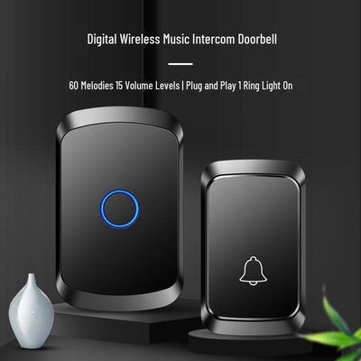 Wireless Smart Doorbell Pager for Elderly - Long-Range, Punch-Free, One-to-One Communication
