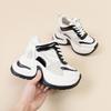 Thick-soled Ultra-high Heel 12CM Dad Shoes Women's New Trendy Shoes Versatile Sports and Leisure Shoes Small Women