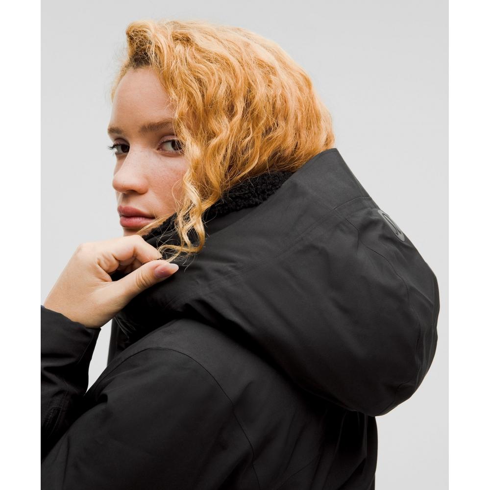 Lululemon Snow Warrior 600 Down Fill Parka Black