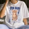 Funny Fur Baby Shirt - Retro Cat Lifestyle Gift - Sarcastic Fur Baby Clothing