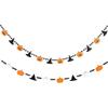Bright Color Felt Halloween Garlands Creative Holiday Decorations For Wall Window Door Classroom Home Celebration