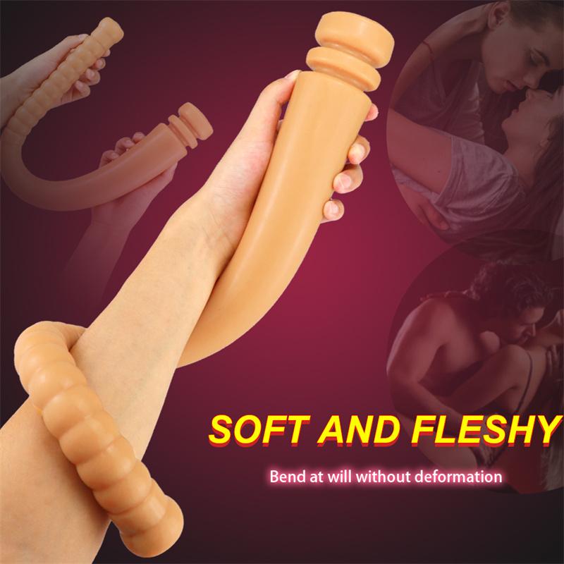 Double-headed Baseball Bat Big Dildo Simulation Dildo Female Masturbation Device Adult Products