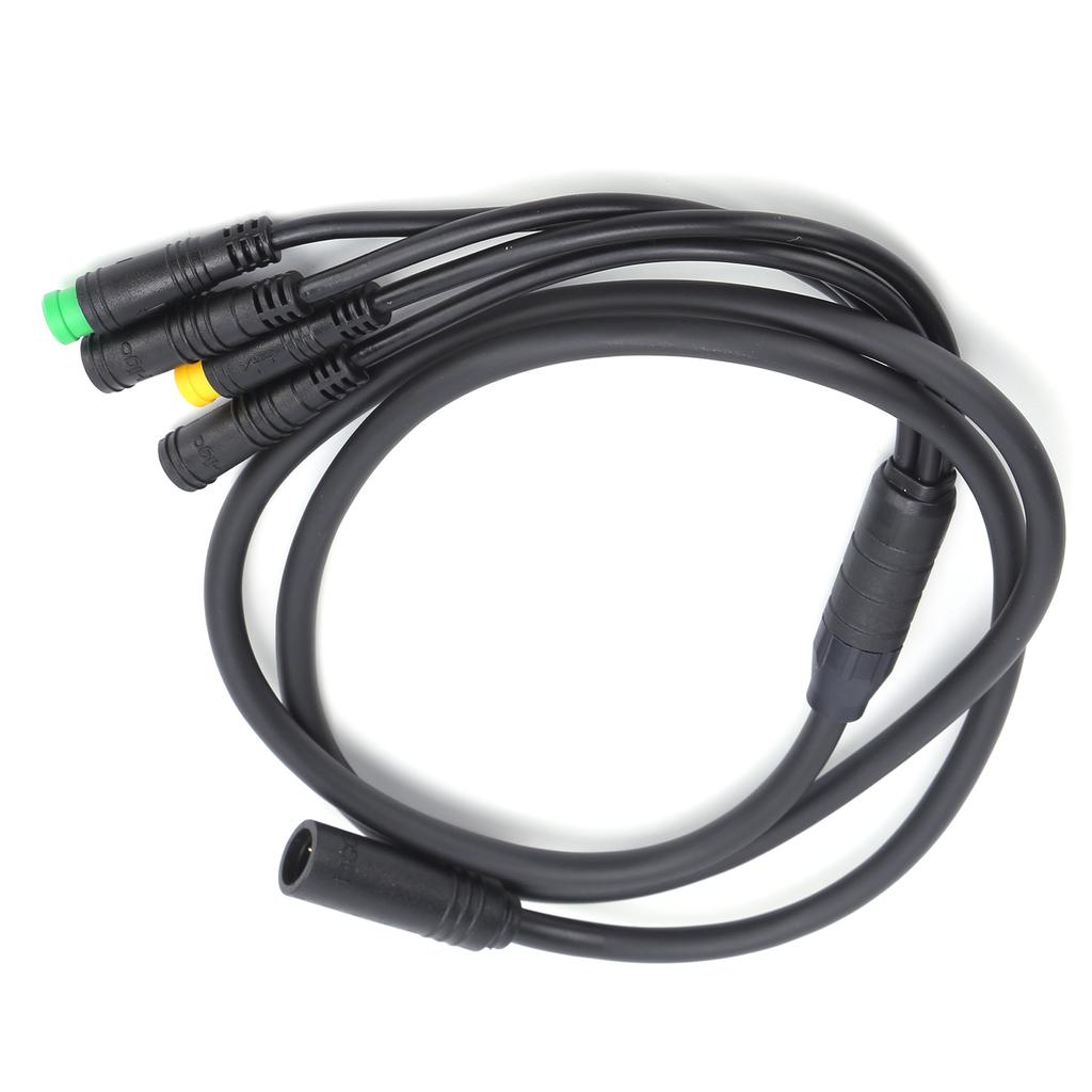 Waterproof 1T4 Electric Bike Cable Harness Gear Sensor Extension Cable for BAFANG BBS01BBS02 Mid