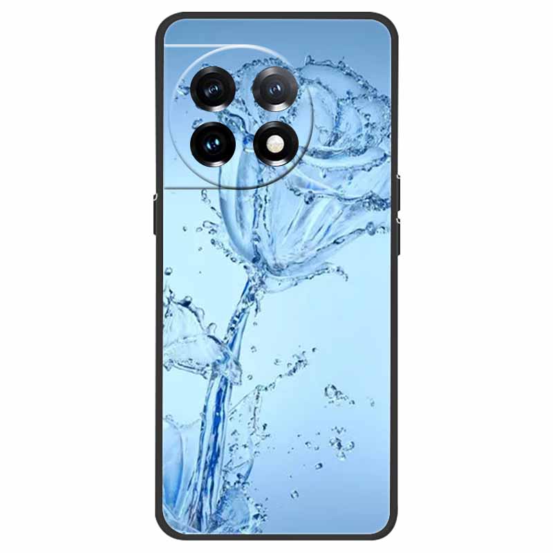 Für OnePlus 11 Hülle OnePlus11 5G Stoßfest Weiches Silikon TPU Rückseite für OnePlus 11 One Plus 11 5G Handyhüllen Niedliche Katze Wolf