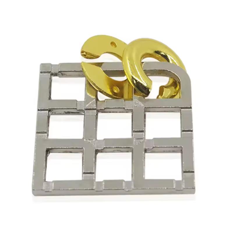 Disentanglement Cast Metal Puzzles TianZI Lock Brain Teasers for Adults Teens Kids IQ Test Toys Educational Gifts