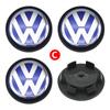 VW 3B7601171 Floating 4pcs 56mm 65mm Wheel Center Caps Hub Cover For VW Volkswagen Golf 5 6 7 Passat B6 B7 B8 Tiguan Polo Jetta GTI TS3
