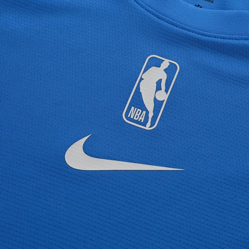 Nike X NBA Co-Branded Sports Tank Top With Logo Graphic Men Tops Light-Blue DR2275-435