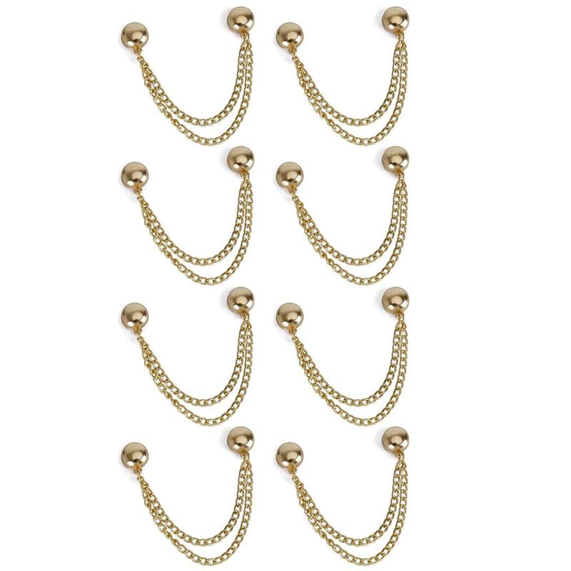 Exquisite DIY Sewing Supplies Hooks Chain Magnetic Buckle Brooch Buckles Roll Up Pants Legs Alloy Change Shorts Trouser Legs