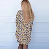 GMXIA Autumn Women's Print Cardigan Long-sleeved Casual Coat