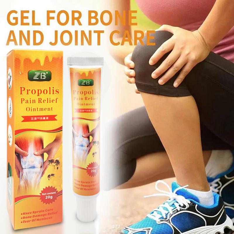 ZB Propolis Knee Pain Relief Cream Analgesic Ointment Joint Pain Health Care Products 20g