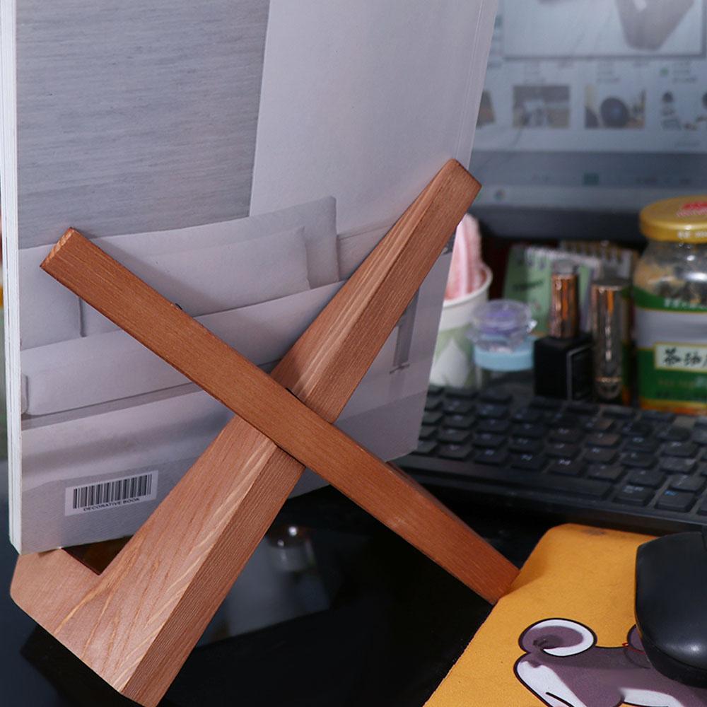 Handmade Hands-Free Save Space Book Stand Display Stand Cookbook Holder Recipe Book Holder