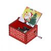 Merry Christmas Music Box Decoration Small Decorative Lightweight Musical Hand Cranked