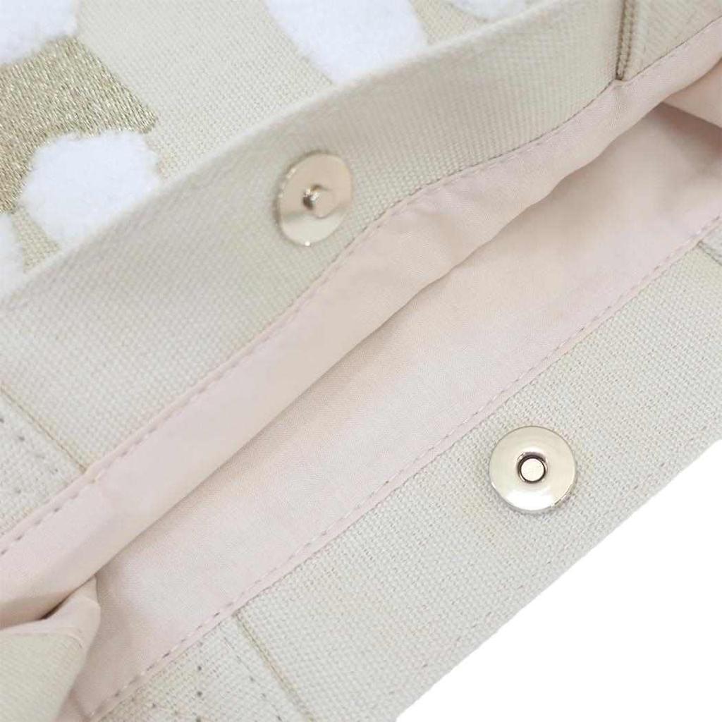 Marimo Craft MIFFY 70th Anniversary Gold Black Series Tote Gold Black W250 X H250 X & Bag, & Miffy, D120mm, DBM-2633