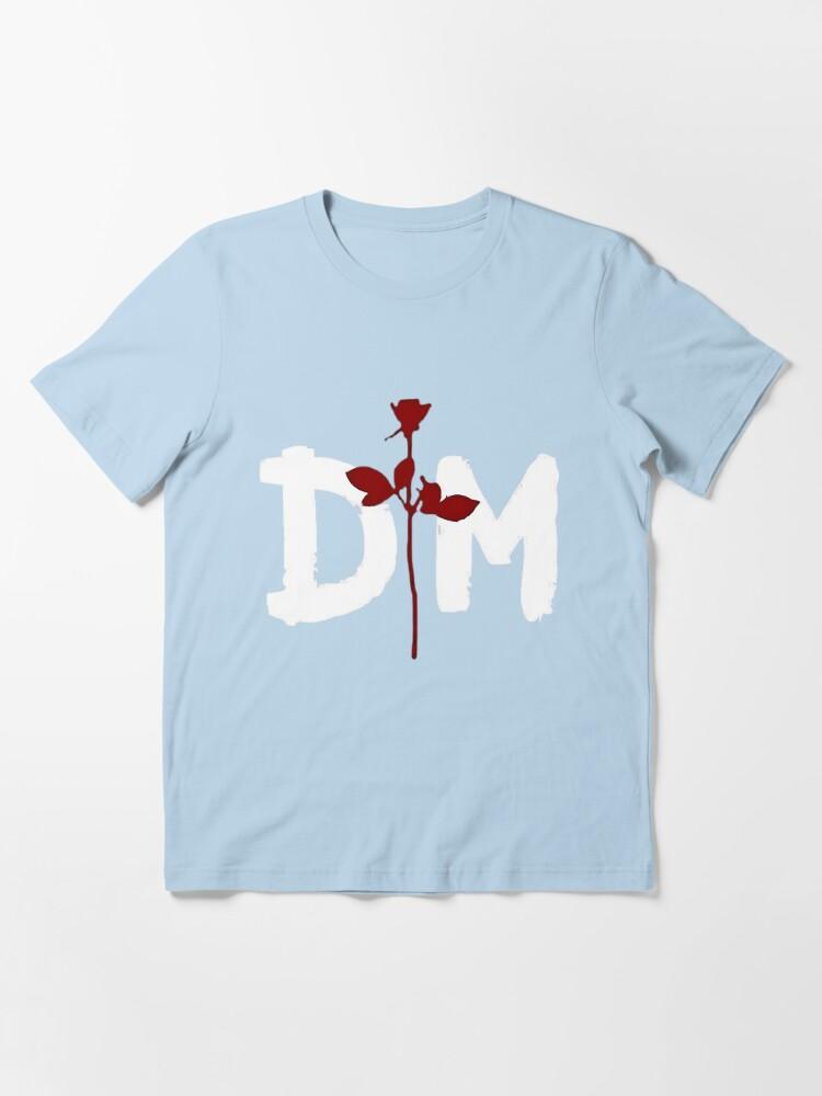 Depeche Mode(DM) Logo and Red Rose, D-P-CH-MOD- Essential T-Shirt
