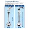High Pressure Faucet Sprays Head Shower Head Sink Aerator 360° Swivels Faucet Aerator Water Saving Tap Nozzle Enduring