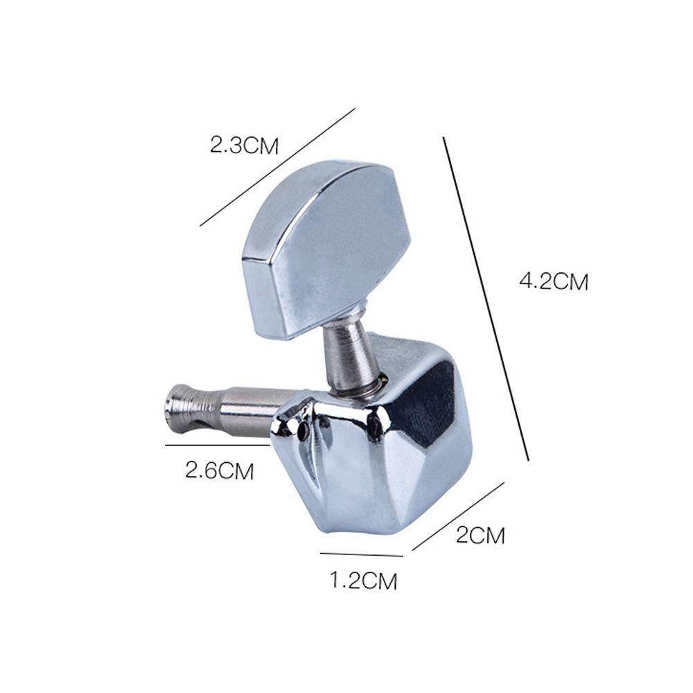 Knob Replacement Machine Heads Tuners Bass Guitar Tuning Pegs 3R3L Electric Guitar Accessories