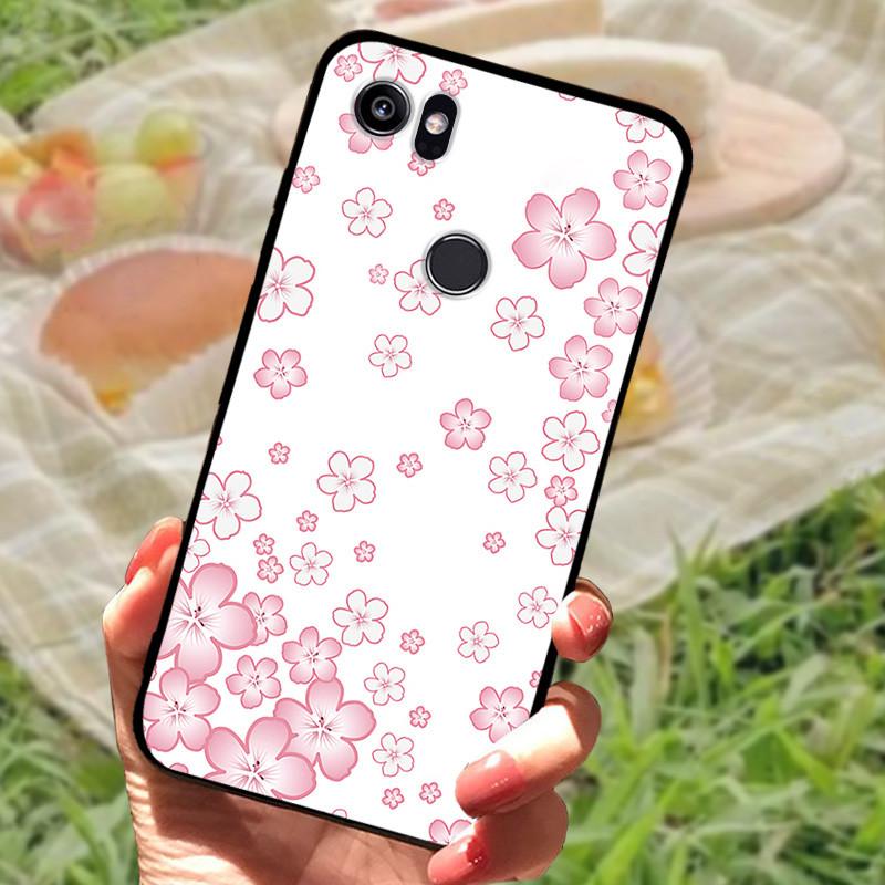 Pro Google Pixel 2 XL Pouzdro Mramorové Nárazuvzdorné Měkký silikon TPU Zadní kryt Pouzdro Pro Google Pixel2 Pixel 2 XL 2X Pouzdra na telefon Roztomilé