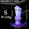 Large Head Liquid Silicone Anal Plug - Realistic Dildo Butt Plug for Men Women, Gradual Stretching Adult Sex Toy
