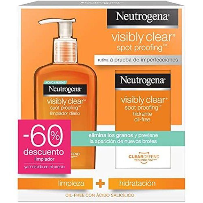 Nettoyant Visiblement Clair - NEUTROGENA - Pack Spot Proofing - 2 Pièces - Unisexe - Adulte